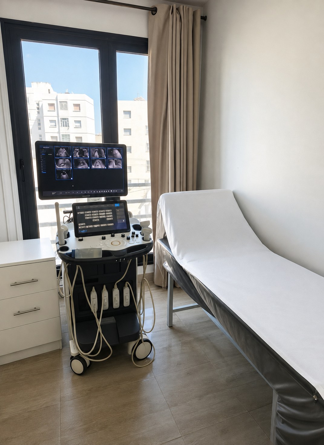 Plateau d'échographie et de Doppler